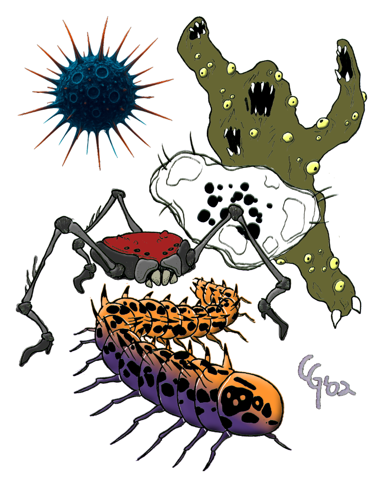 Image of Space Fauna Spores (Vermin)