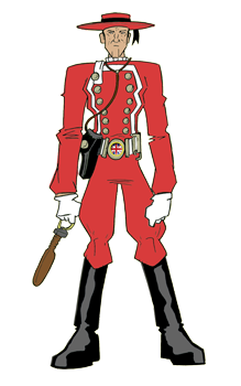 Aether Marine in Duty Dress