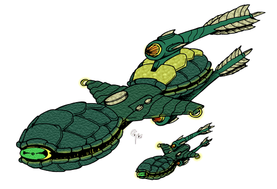 Image of a Midsize Gorhn Ship