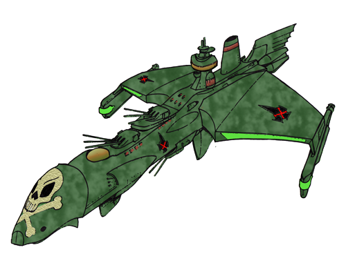 Image of a Klinkon Raider Ship