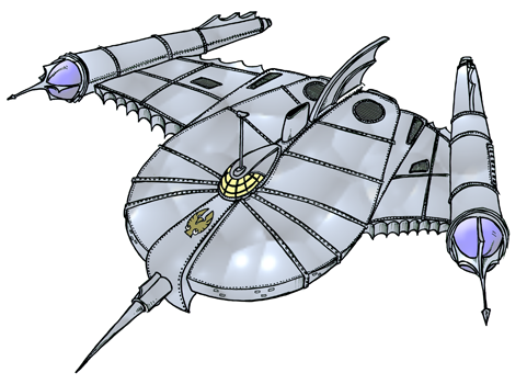 Image of a Romlian Scout Bird of Prey Image of a Romlian Scout Bird of Prey