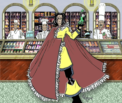 Image of Chef Kaga in his namesake Galley